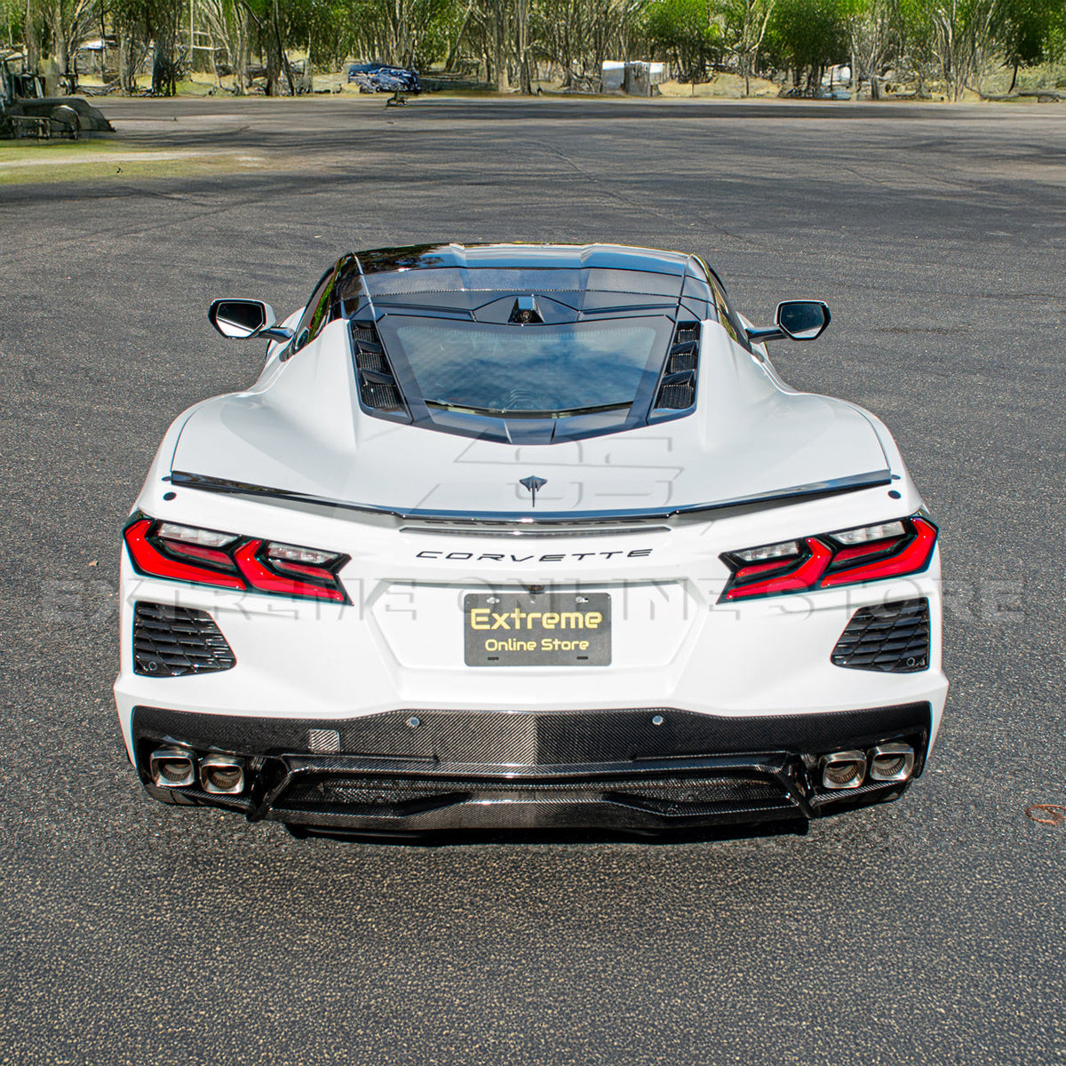 Low Profile Package Corvette C8 Stingray Rear Spoiler image 24
