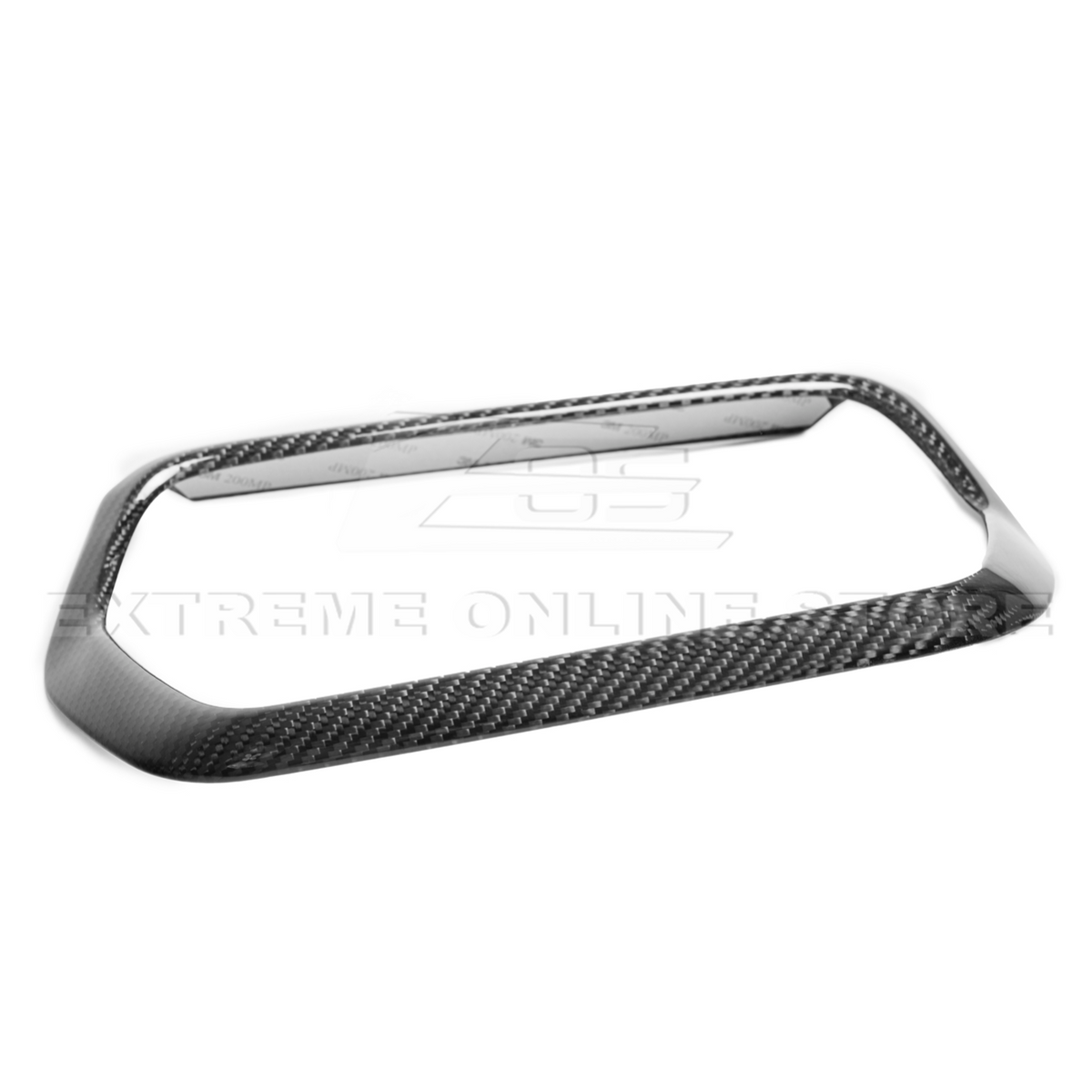 2019-24 Camaro Dash Radio Dry Carbon Fiber Trim Cover image 18
