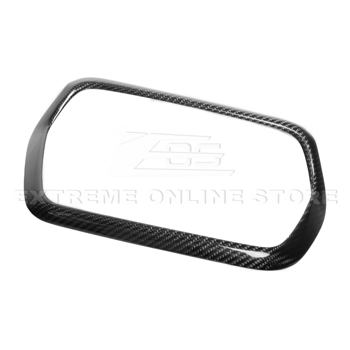 2019-24 Camaro Dash Radio Dry Carbon Fiber Trim Cover image 16