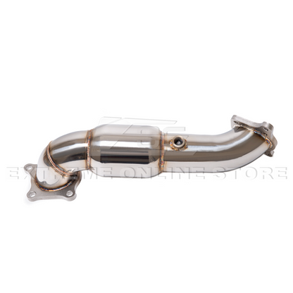 2017-21 Honda Civic 1.5T High Flow Cat / Catless Downpipe image 16