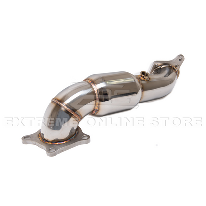 2017-21 Honda Civic 1.5T High Flow Cat / Catless Downpipe image 15
