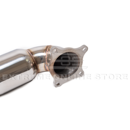 2017-21 Honda Civic 1.5T High Flow Cat / Catless Downpipe image 12