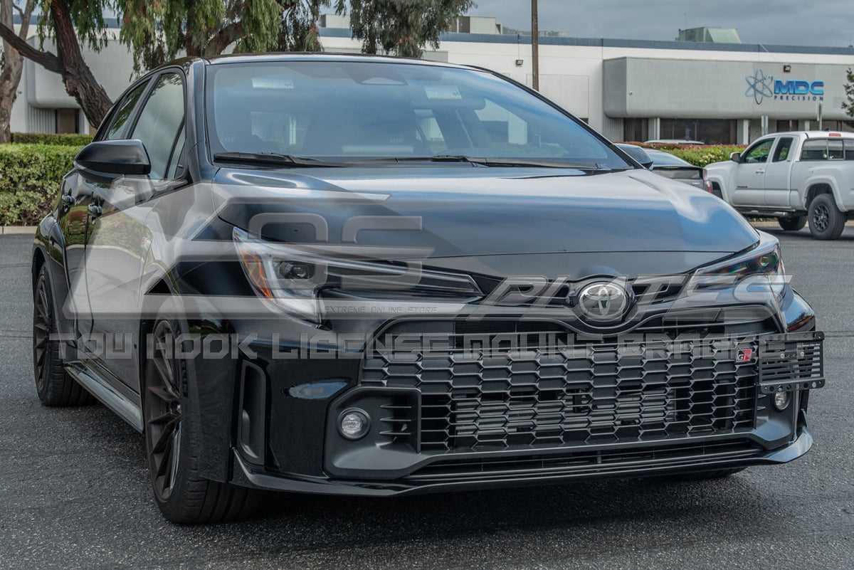 2023-Up Toyota GR Corolla Hatchback Tow Hook License Plate Mount Bracket image 11