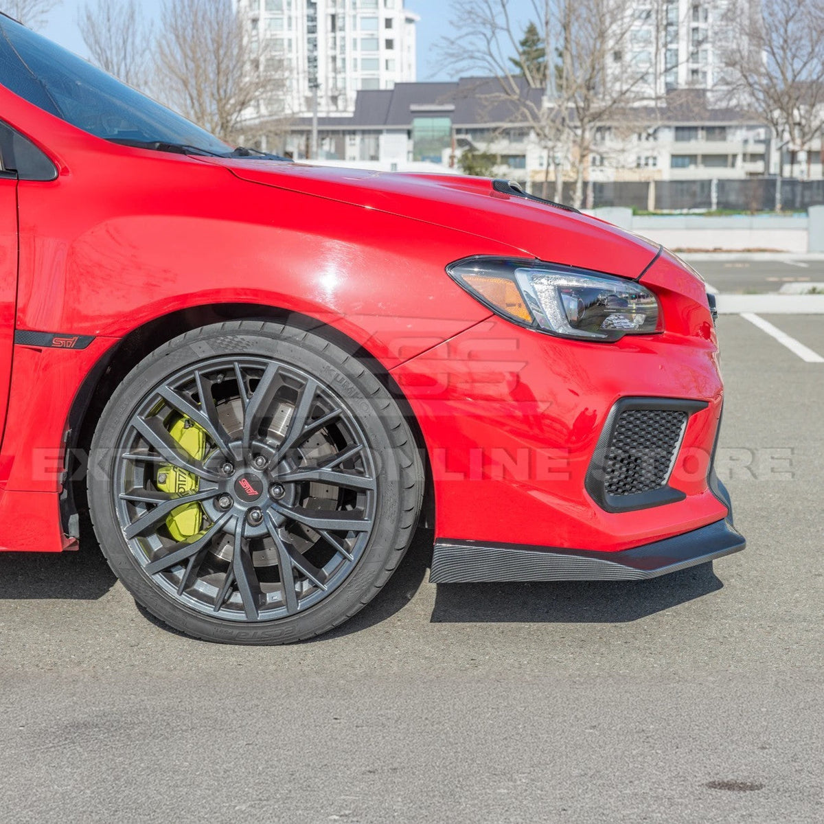 2018-21 Subaru WRX / STi CS Front Splitter Lip Ground Effect image 5