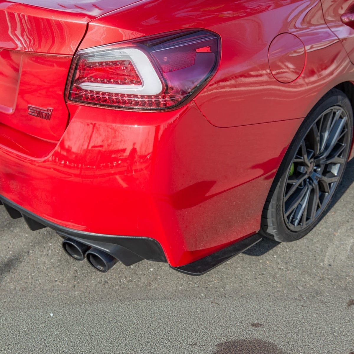 2015-21 Subaru WRX / STi CS Style Rear Apron Lip image 13