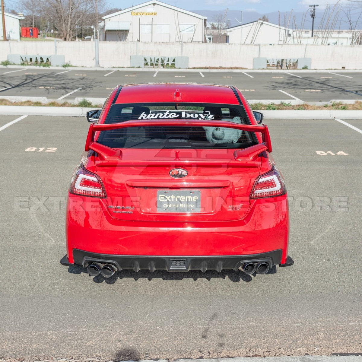 2015-21 Subaru WRX / STi CS Style Rear Apron Lip image 18
