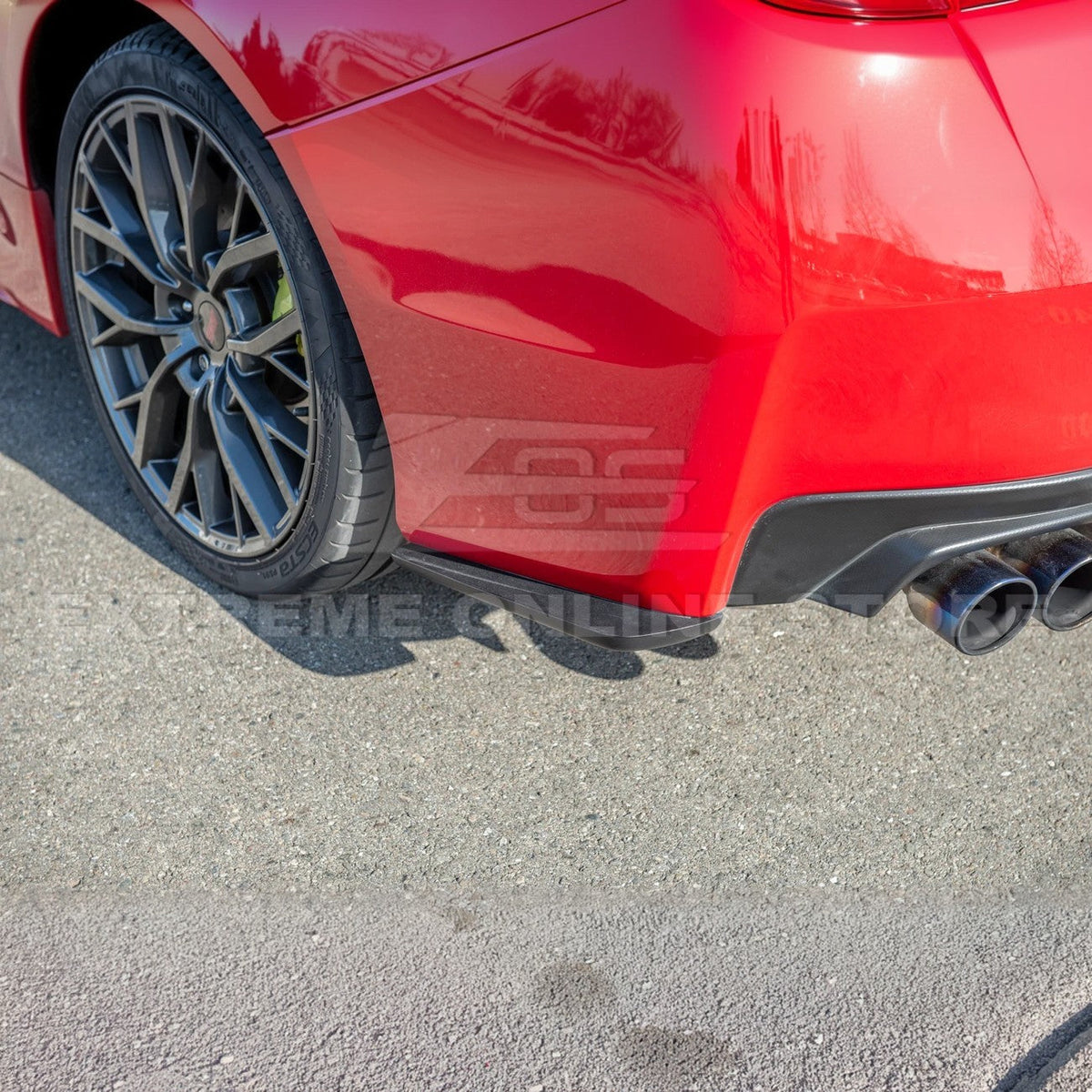 2015-21 Subaru WRX / STi CS Style Rear Apron Lip image 16