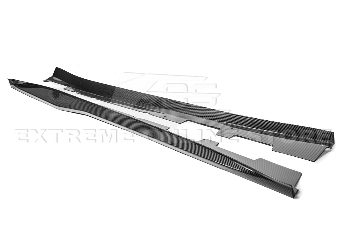 2019-Up Camaro RS & SS ZL1 Style Front Lip Splitter & Side Skirts image 27