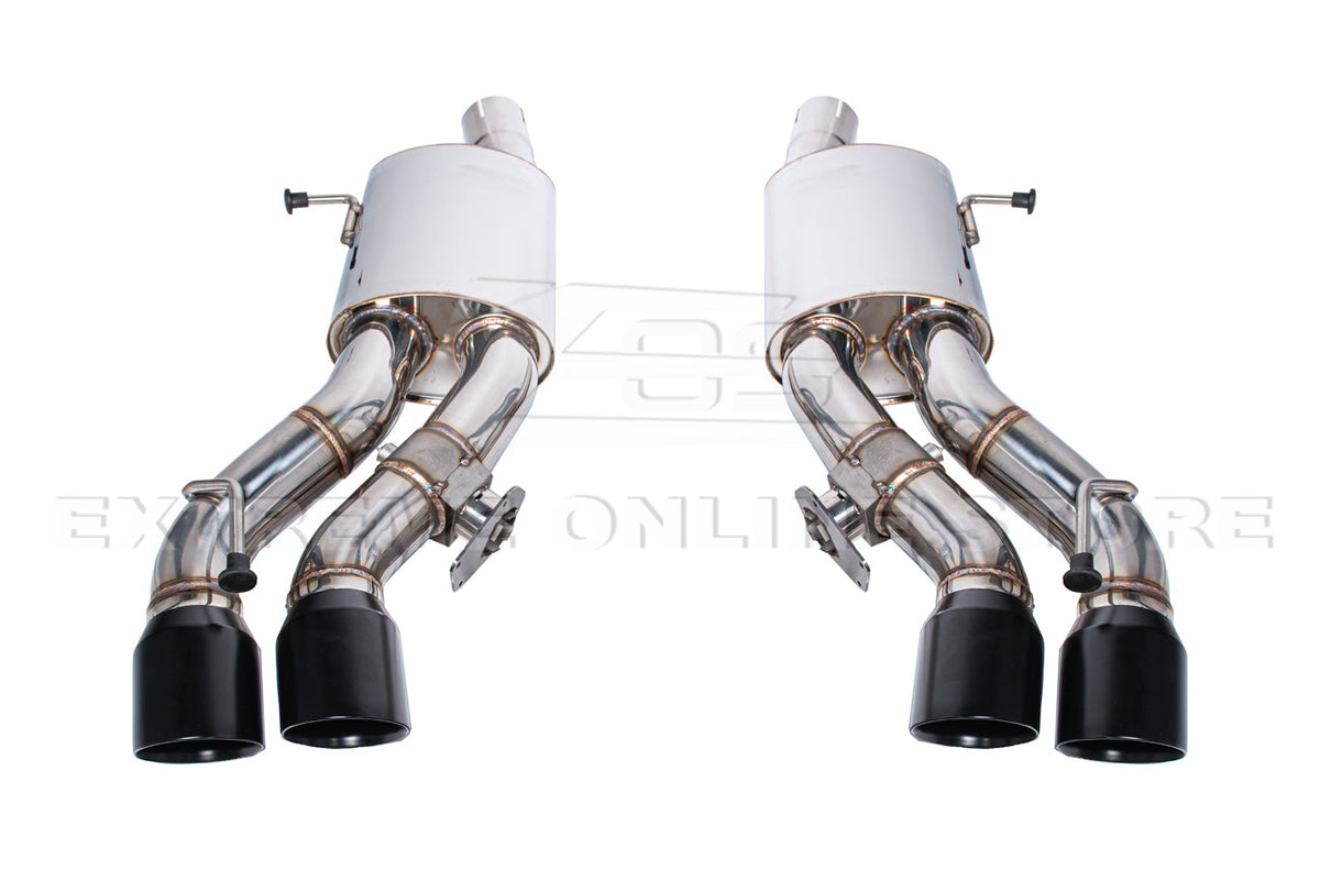 2016-19 Cadillac CTS-V Dual-Mode Mufflers Axle-Back Exhaust System image 20