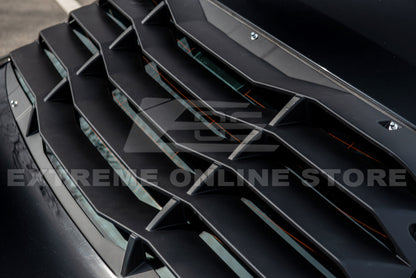 2008+ Dodge Challenger Rear Window Louver Sun Shade Cover image 10