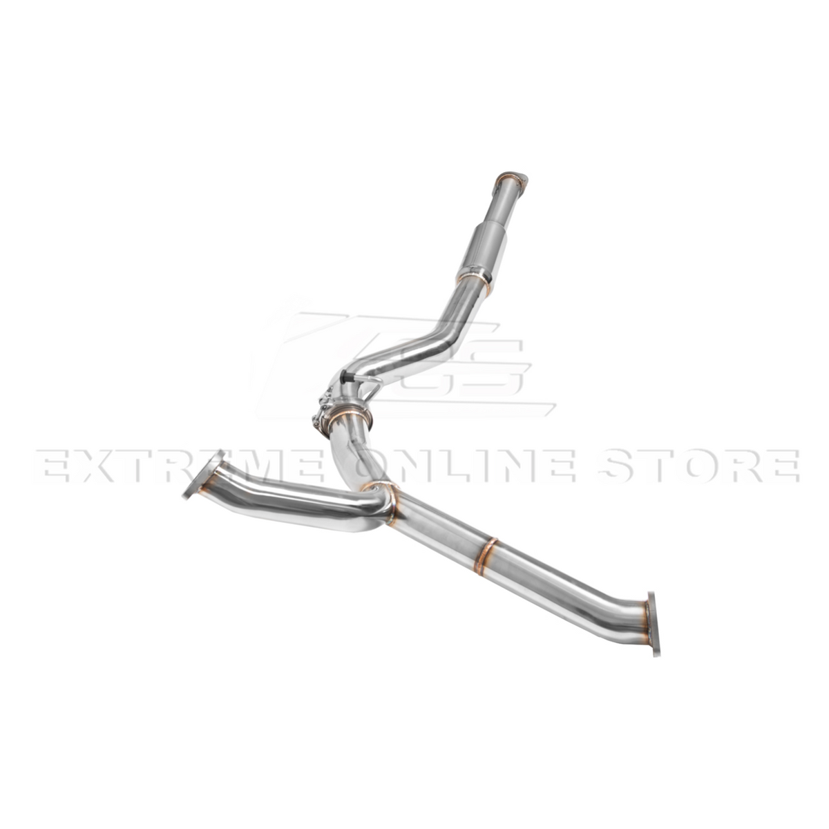 2022-Up Subaru WRX | 3 to 2.5 Piping T304 Stainless Steel Resonated Mid Pipe image 14