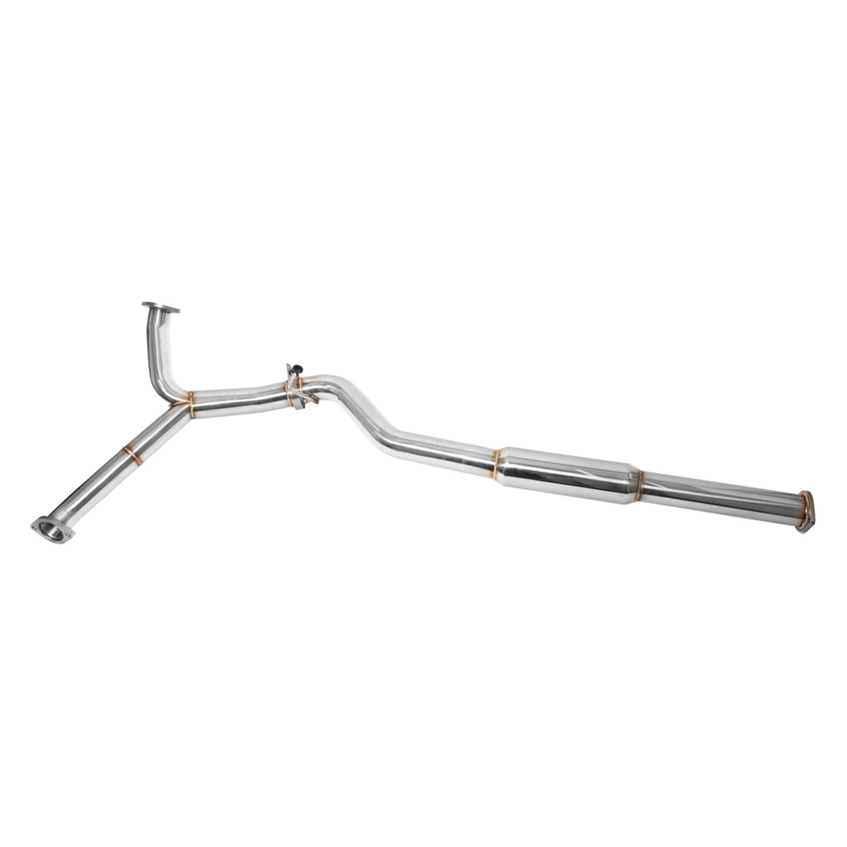 2022-Up Subaru WRX | 3 to 2.5 Piping T304 Stainless Steel Resonated Mid Pipe image 2
