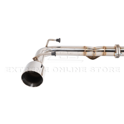 2022-Up Toyota GR86 Subaru BRZ Cat Back Dual Tips Exhaust Kit image 6