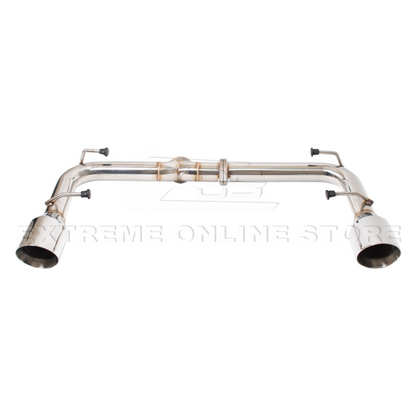 2022-Up Toyota GR86 Subaru BRZ Cat Back Dual Tips Exhaust Kit image 9