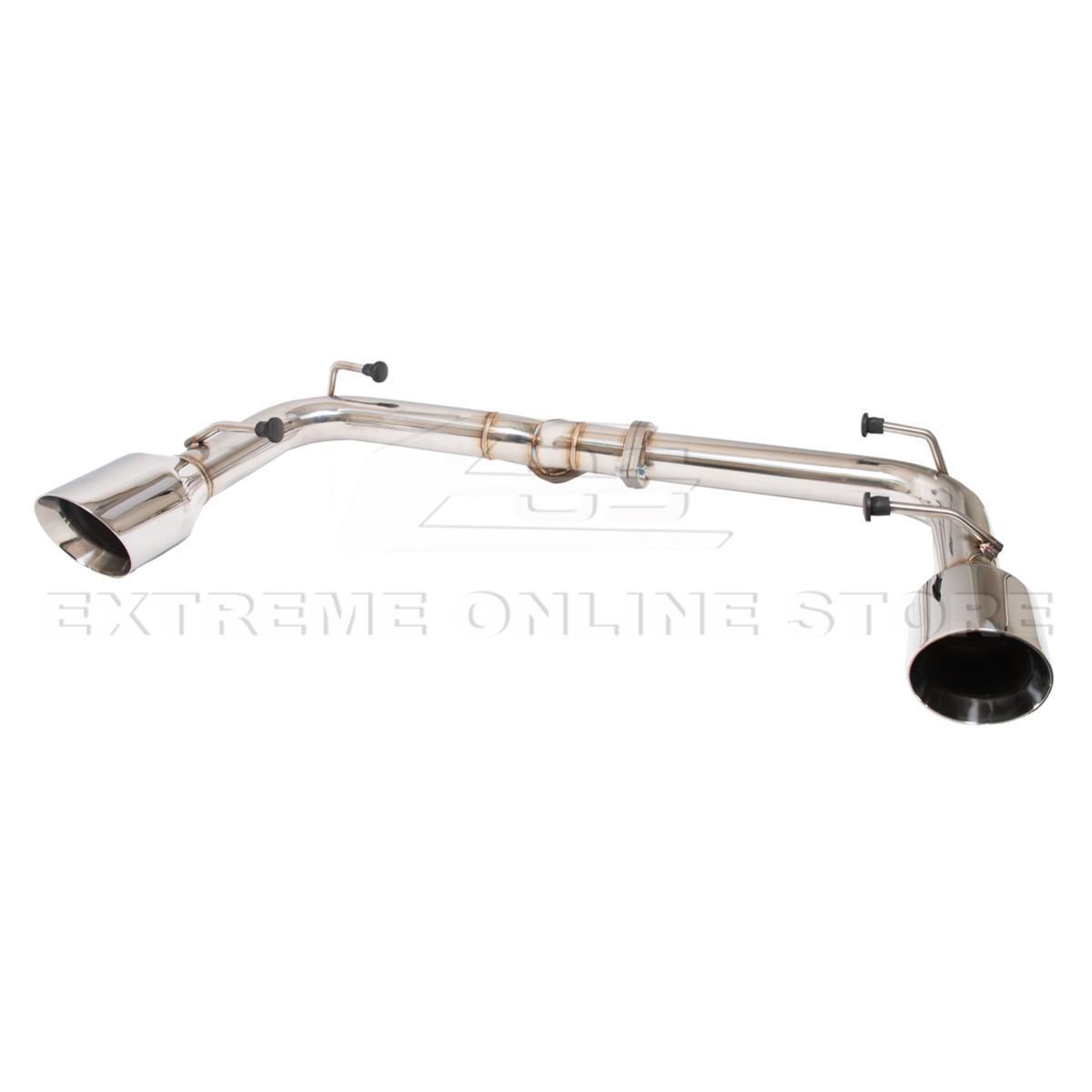 2022-Up Toyota GR86 Subaru BRZ Cat Back Dual Tips Exhaust Kit image 8