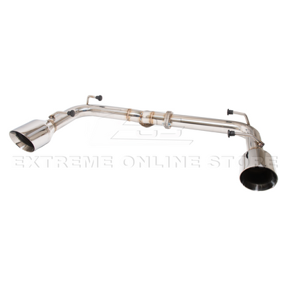 2022-Up Toyota GR86 Subaru BRZ Cat Back Dual Tips Exhaust Kit image 8