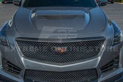 2016-19 Cadillac CTS-V DRy Carbon Fiber Front Grille Insert image 7