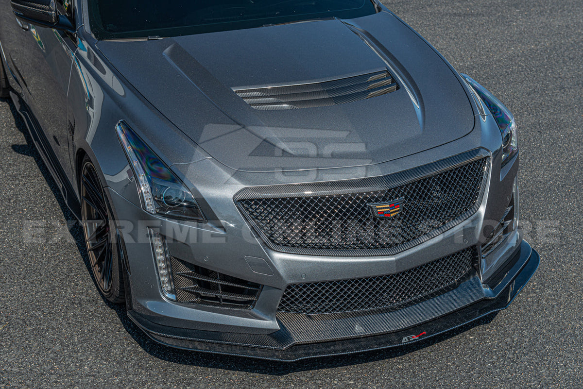2016-19 Cadillac CTS-V DRy Carbon Fiber Front Grille Insert image 5