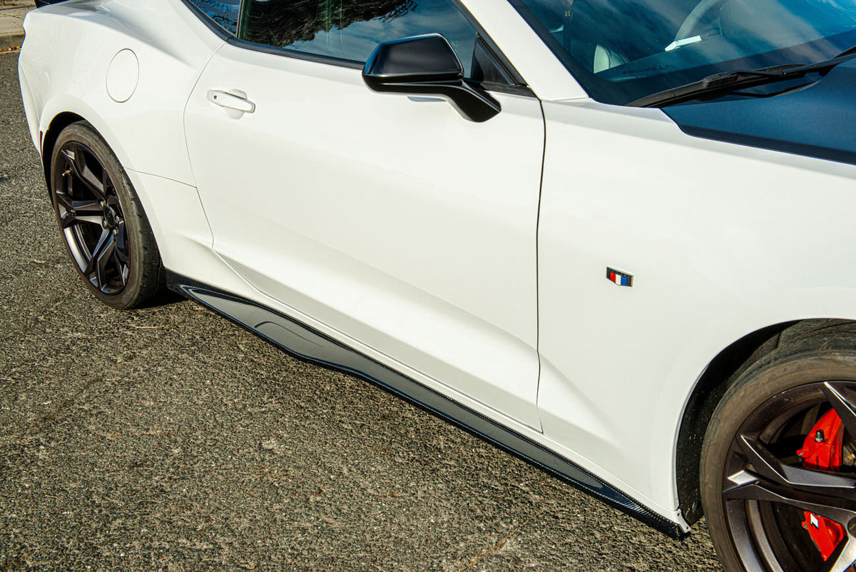 Camaro ZL1 Conversion Front Splitter Lip & Side Skirts image 18