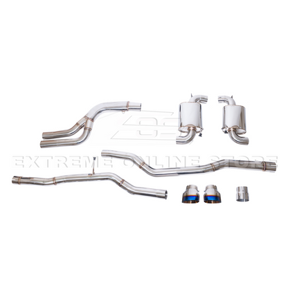 2020-Up Toyota Supra A90 A91 Dual Cat Back Exhaust image 24