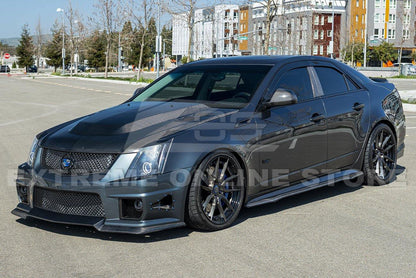 2009-15 Cadillac CTS-V Sedan / Wagon Carbon Fiber Side Skirts image 7
