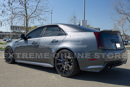 2009-15 Cadillac CTS-V Sedan / Wagon Carbon Fiber Side Skirts image 9