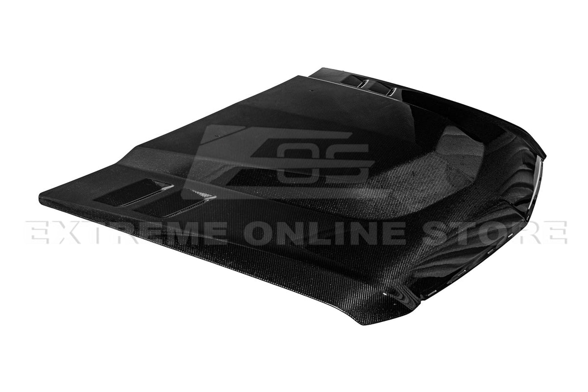 2009-15 Cadillac CTS-V Carbon Fiber Front Bumper Hood image 5