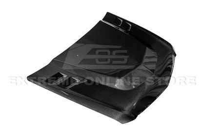 2009-15 Cadillac CTS-V Carbon Fiber Front Bumper Hood image 6