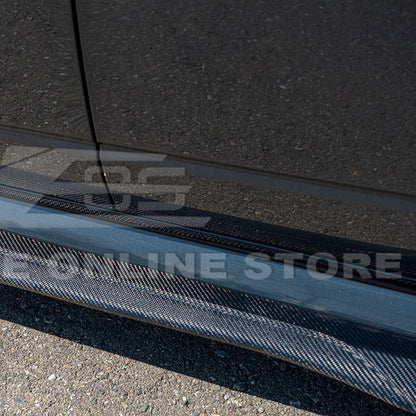 2003-08 Cadillac CTS-V | CARBON FIBER Package Front Lip Splitter & Side Skirts image 11