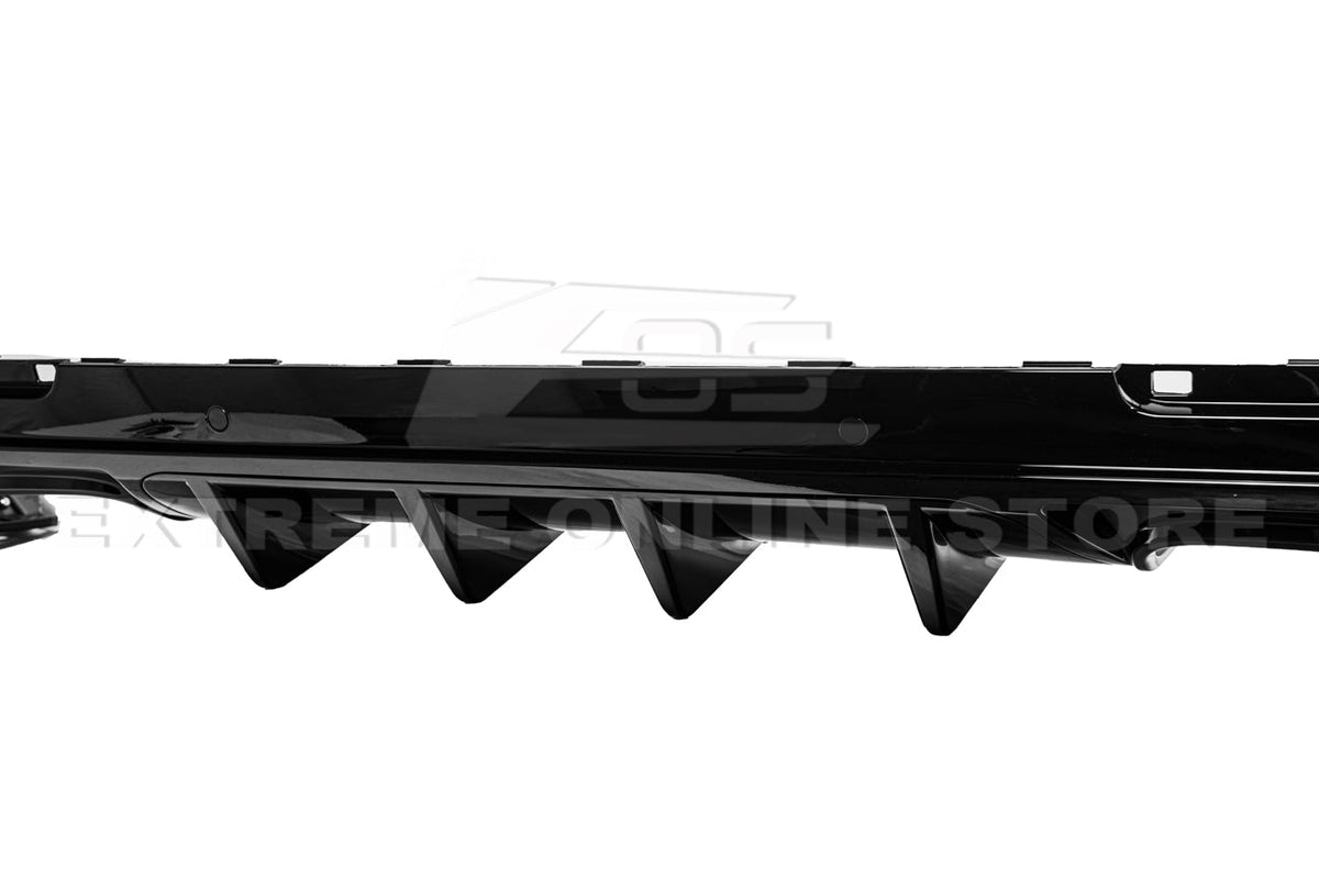 2015-Up Dodge Challenger SRT Track Package Rear Diffuser image 5