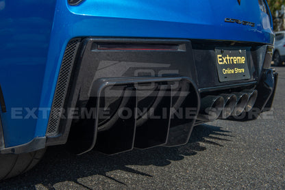 Corvette C7 Add On Rear Bumper Diffuser image 24