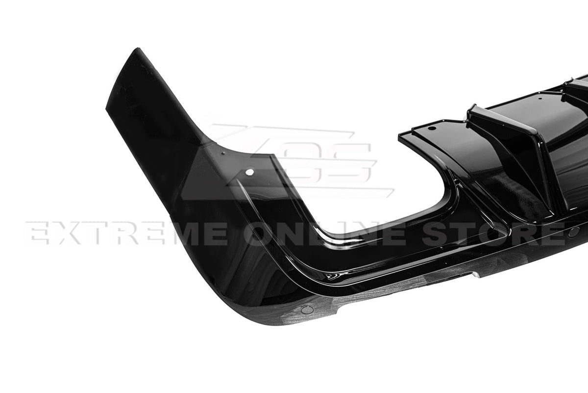 2015-Up Dodge Challenger SRT Track Package Rear Diffuser image 9