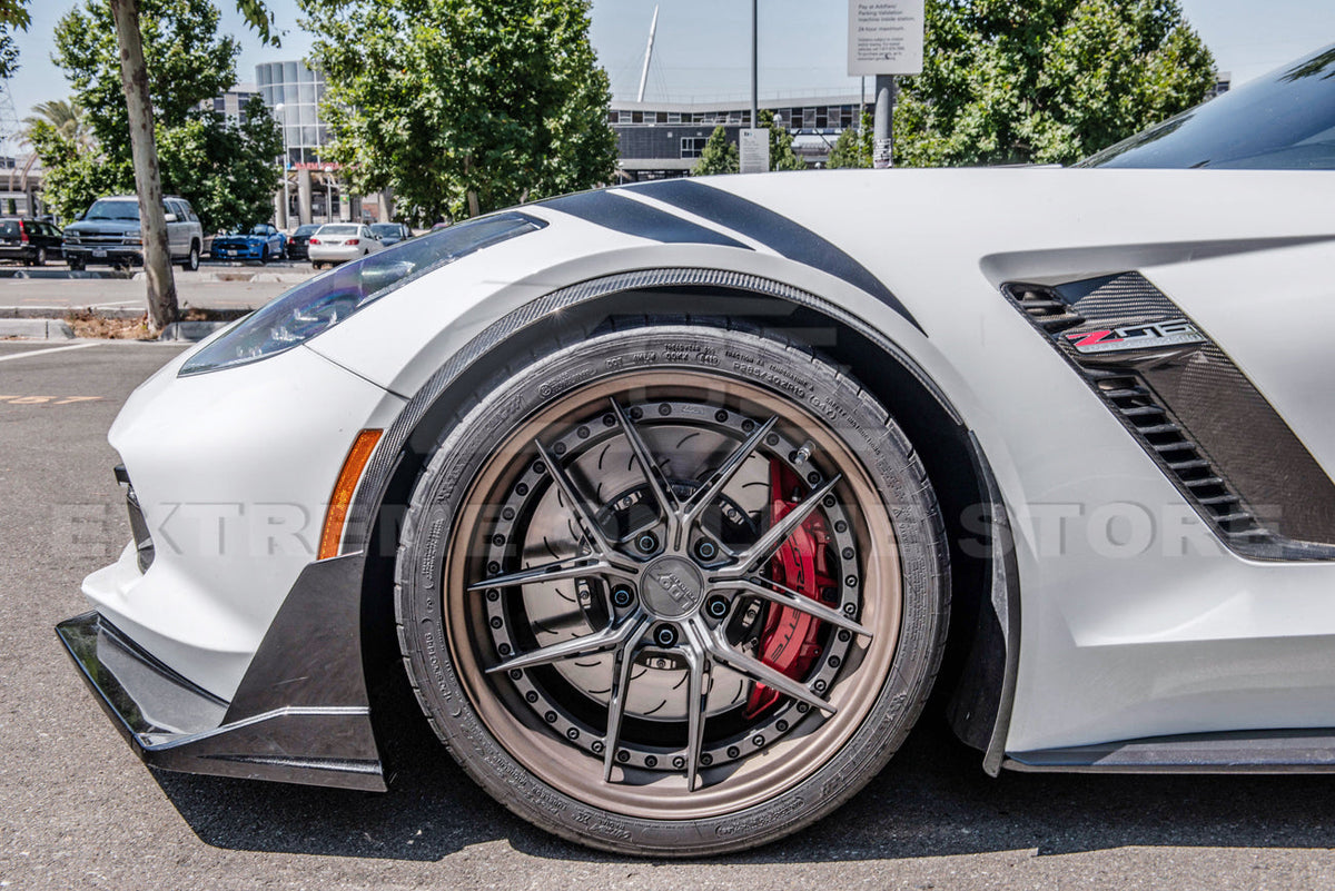 Corvette C7 Z06 Front Rear Quarter Extension image 6