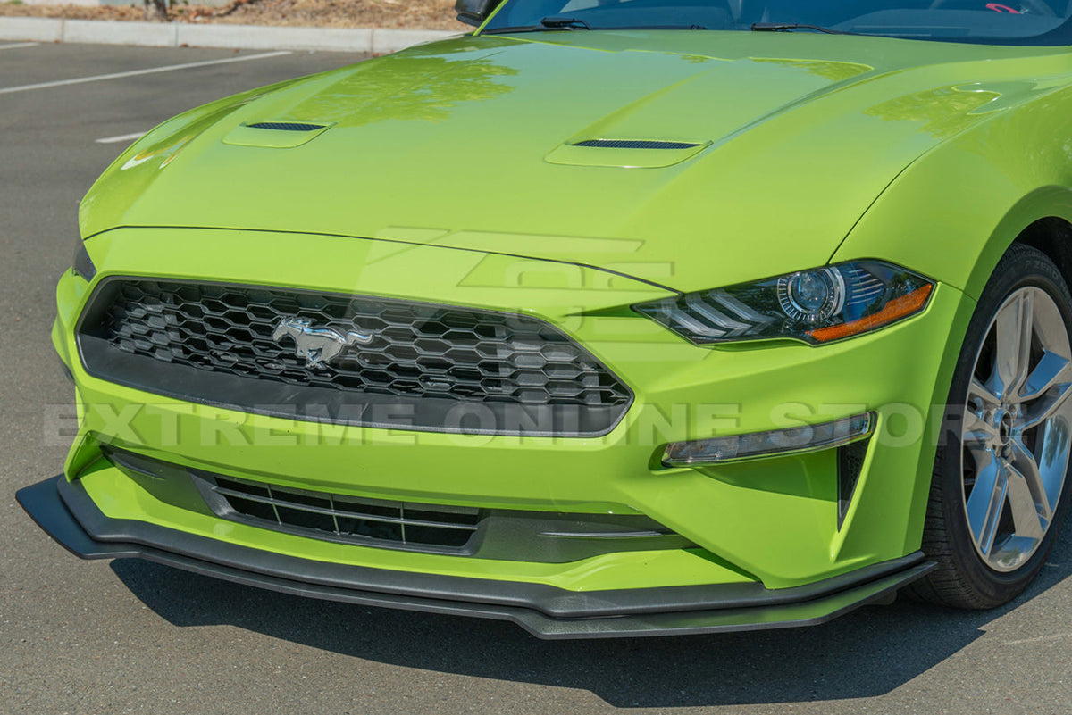 2018-23 Ford Mustang Base GT Front Splitter image 4