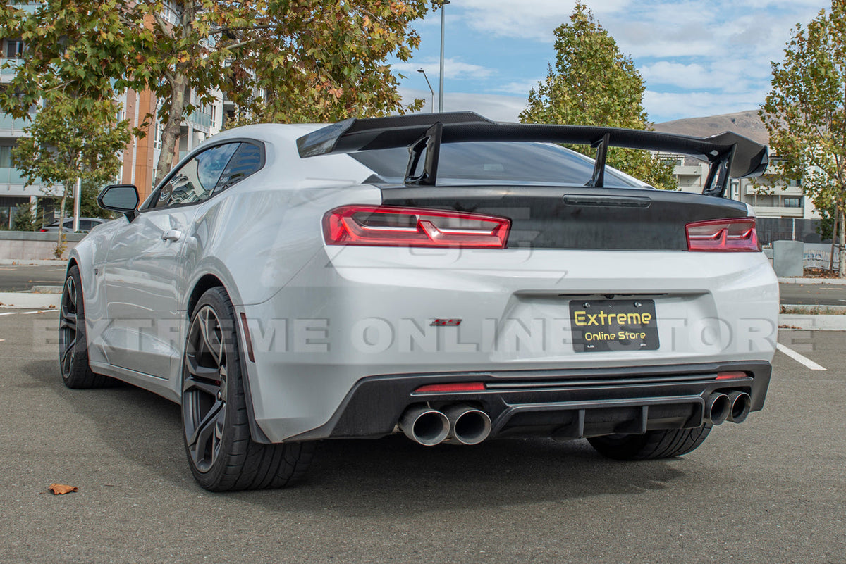 Camaro Zl1 1LE Conversion Rear Trunk Spoiler High Wing image 36