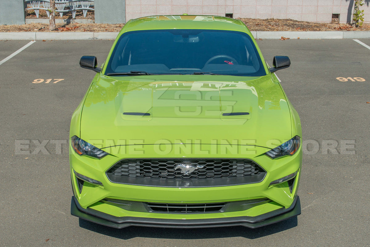 2018-23 Ford Mustang Base GT Front Splitter image 5