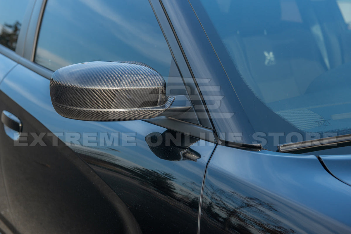 2011-Up Dodge Charger Carbon Fiber Side Mirror Covers image 10