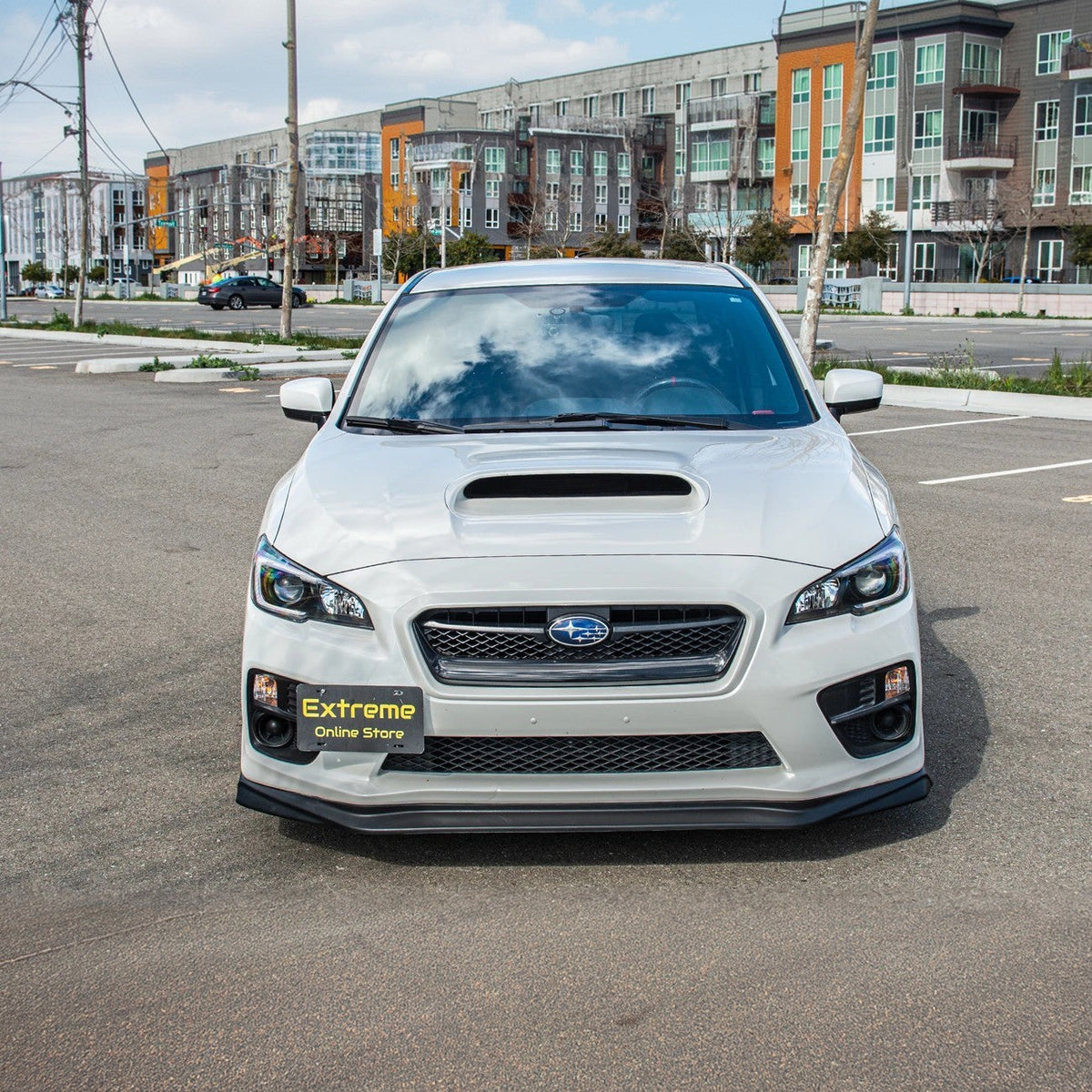 2015-17 Subaru WRX / STi VRS Style Front Splitter Lip & Side Skirts image 4