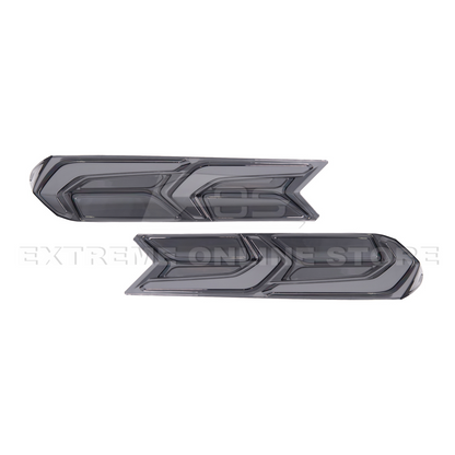 Corvette C8 Tinted Rear Light Cover image 13