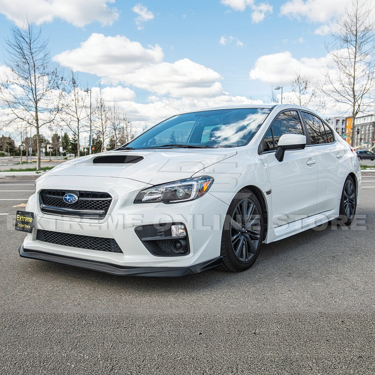 2015-17 Subaru WRX / STi VRS Style Front Splitter Lip & Side Skirts image 6