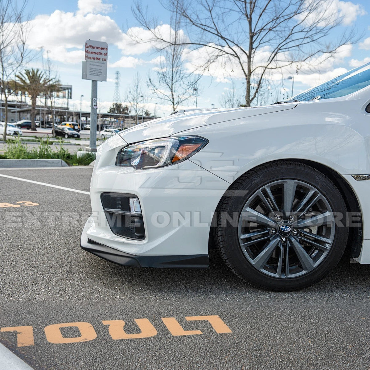 2015-17 Subaru WRX / STi VRS Style Front Splitter Lip Ground Effect image 23