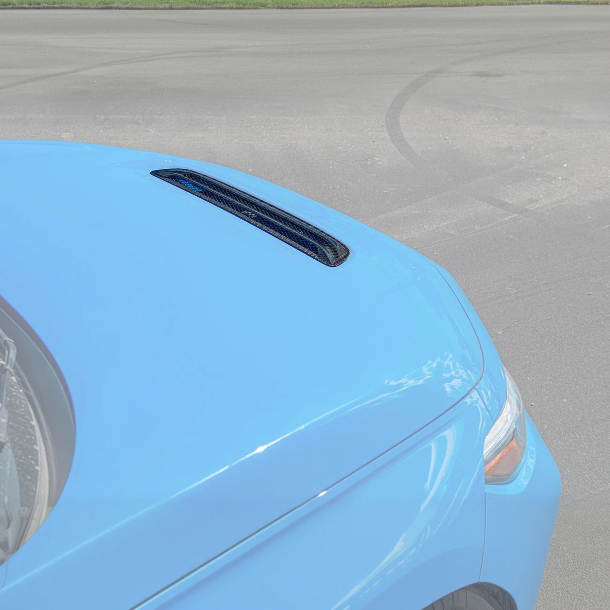 2023-Up Honda Civic Type-R Carbon Fiber Front Hood Vent image 2