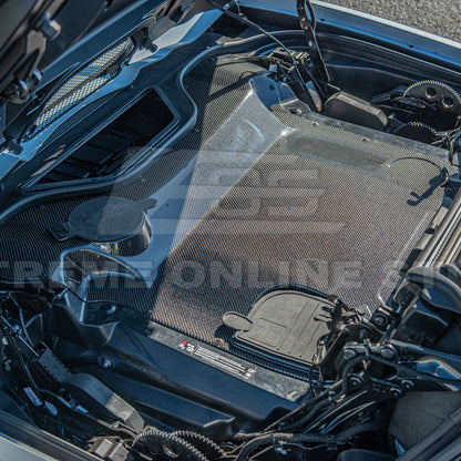 Corvette C8 HTC DRY Carbon Fiber Engine Bay Panel Cover image 7