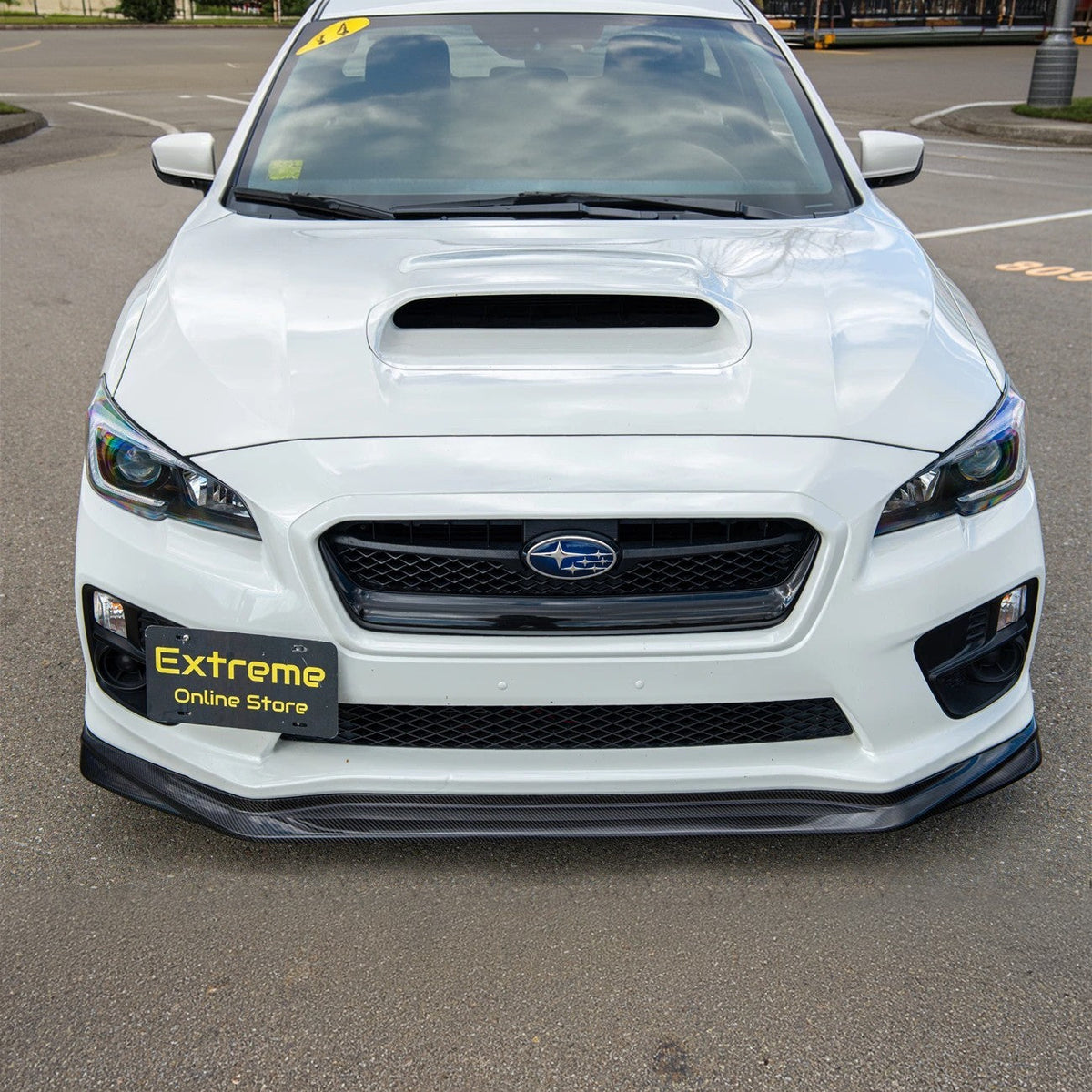 2015-17 Subaru WRX / STi VRS Style Front Splitter Lip Ground Effect image 3