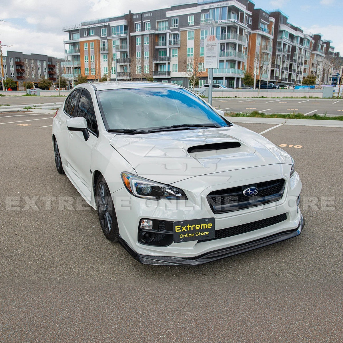 2015-17 Subaru WRX / STi VRS Style Front Splitter Lip Ground Effect image 5