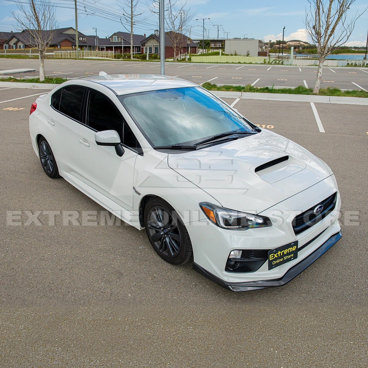 2015-17 Subaru WRX / STi VRS Style Front Splitter Lip Ground Effect image 6