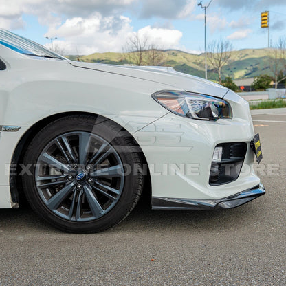 2015-17 Subaru WRX / STi VRS Style Front Splitter Lip Ground Effect image 7