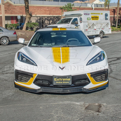 Corvette C8 Front Mesh Grill Insert Cover image 5