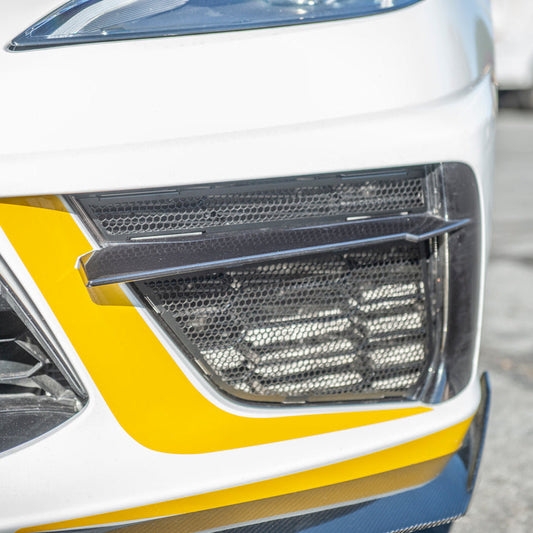 EOS Corvette C8 front mesh grille insert cover