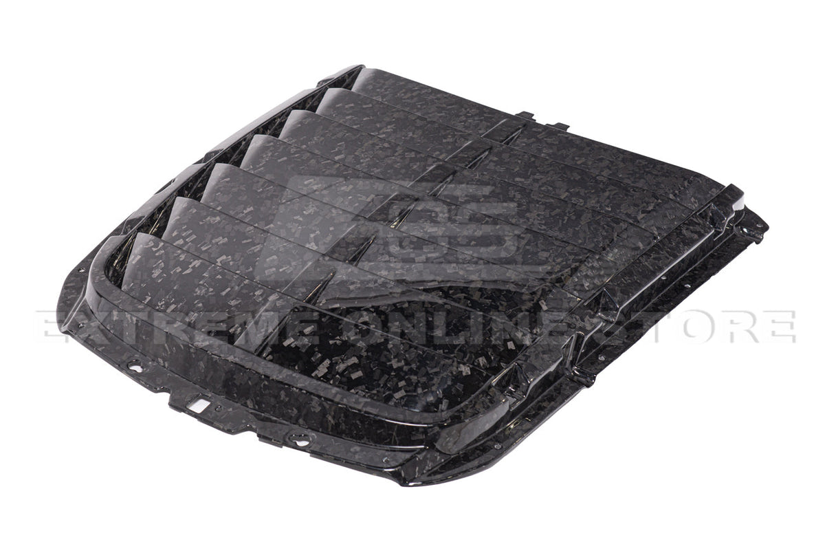 2020-23 Ford Mustang GT500 DRY CARBON FIBER Front Hood Vent image 14